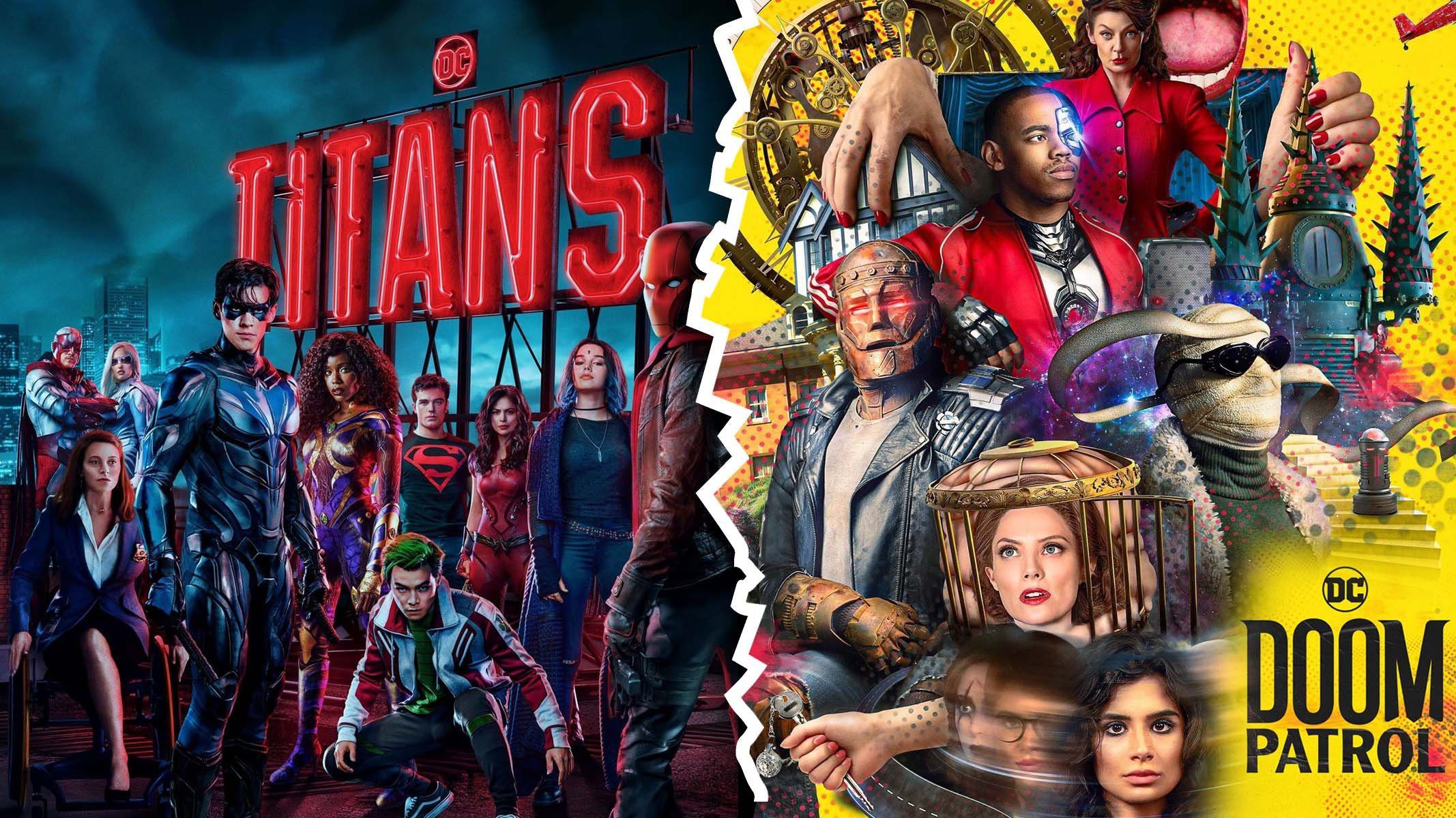 Doom Patrol Titans cancellate