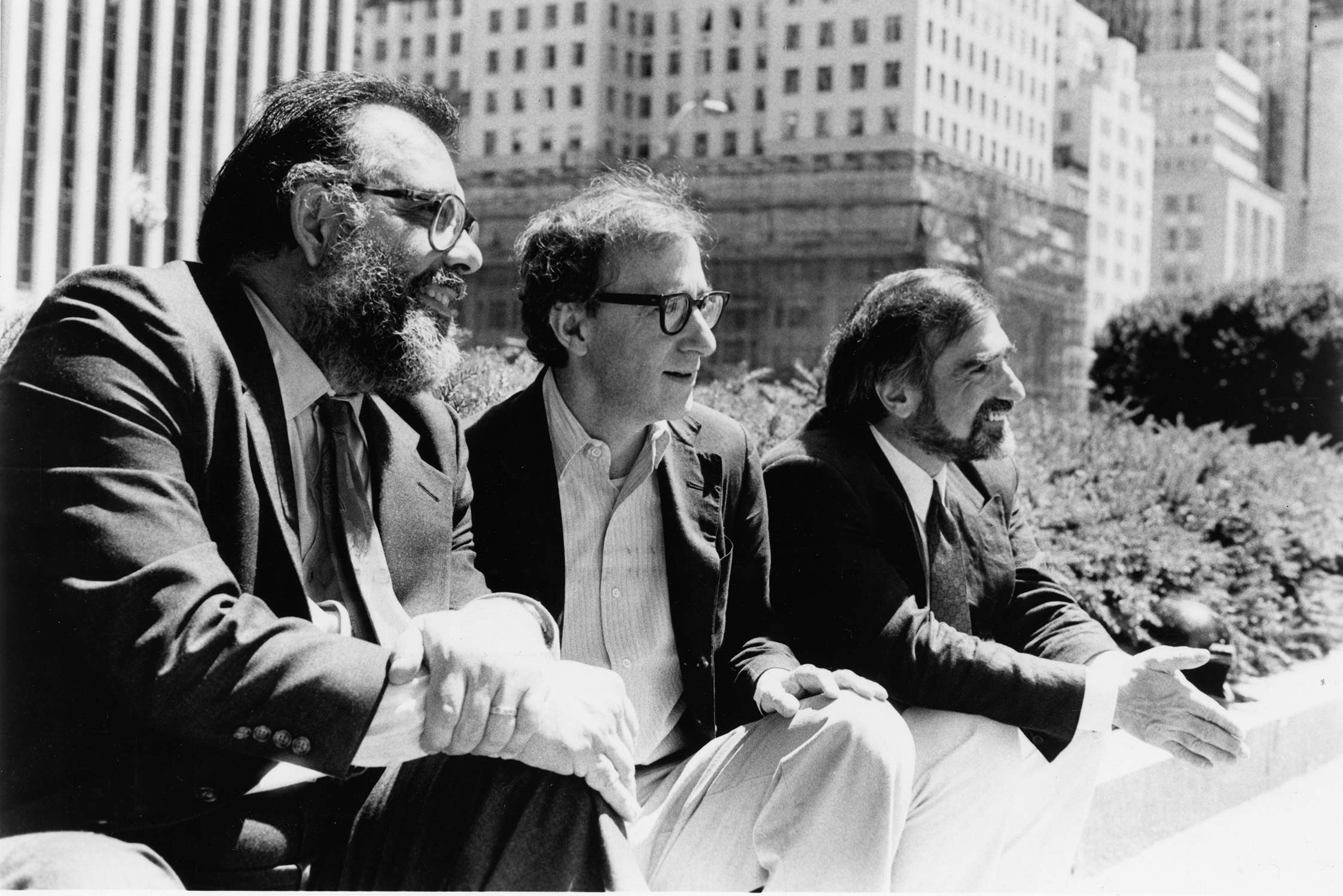 Francis Ford Coppola, Woody Allen e Martin Scorsese