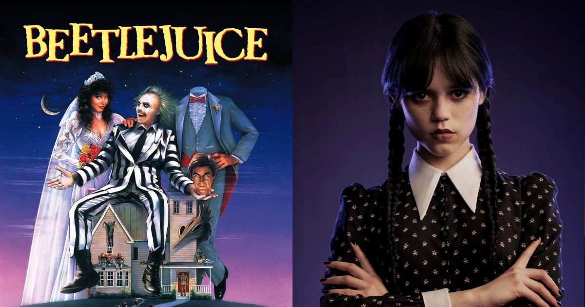 Jenna Ortega in Beetlejuice 2