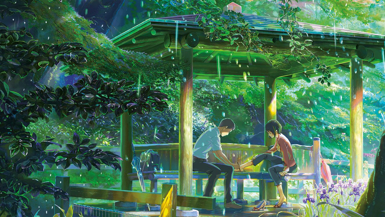 Il giardino delle parole - recensione Makoto Shinkai