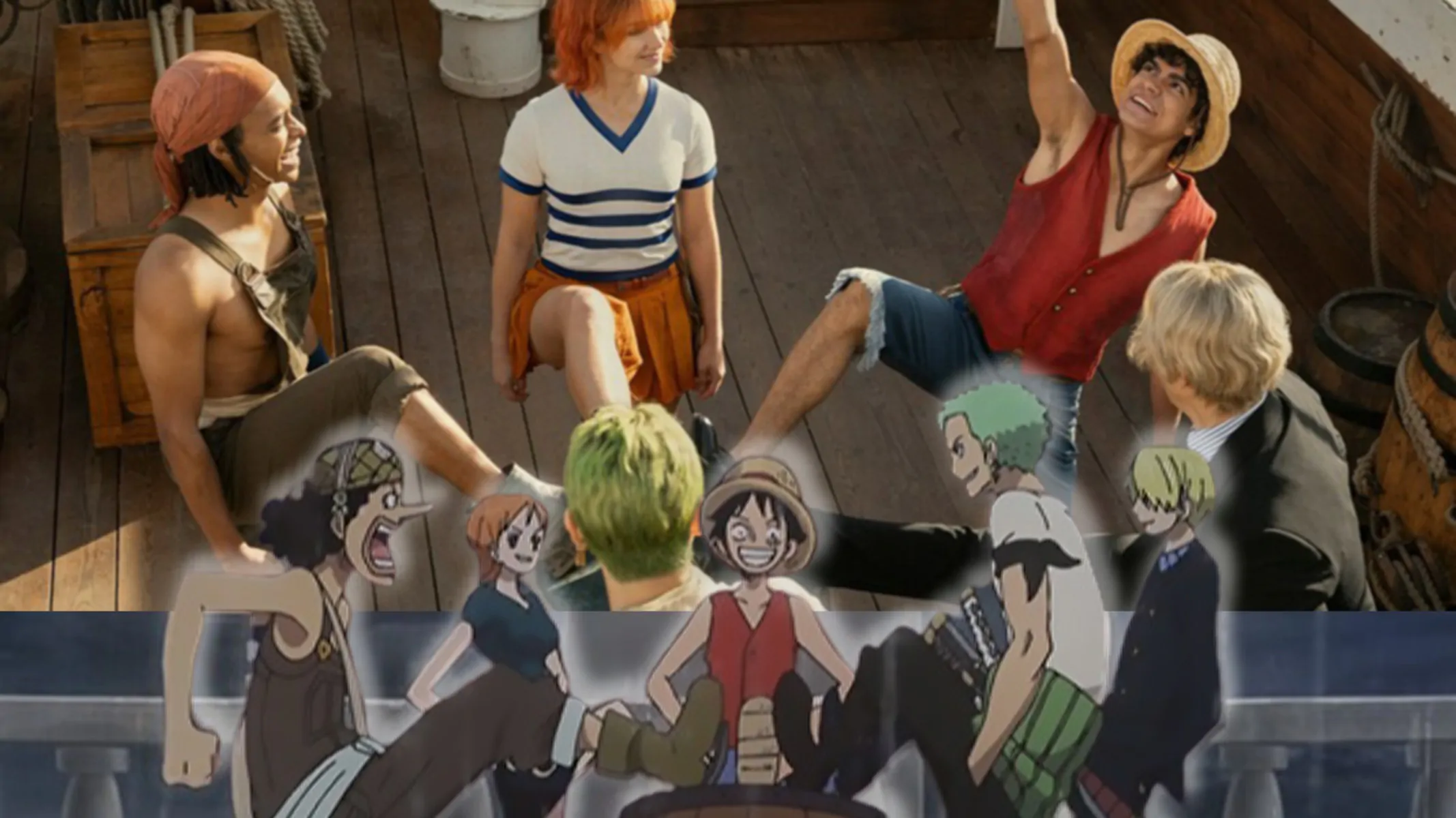 One Piece differenze tra anime e serie Netflix