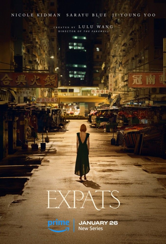 Nicole Kidman protagonista della locandina ufficiale di Expats, la serie tv di Lulu Wang disponibile su Amazon Prime Video