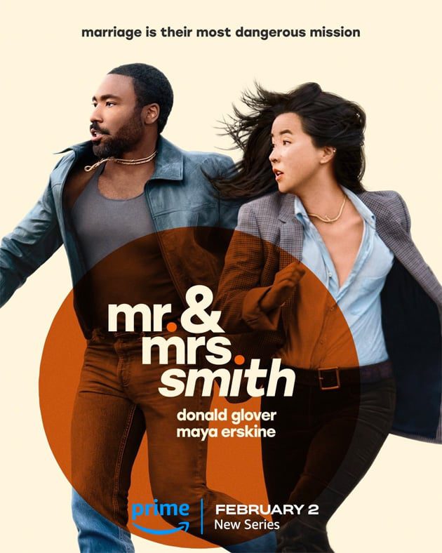 La locandina di Mr. e Mrs. Smith, la serie reboot di Prime Video