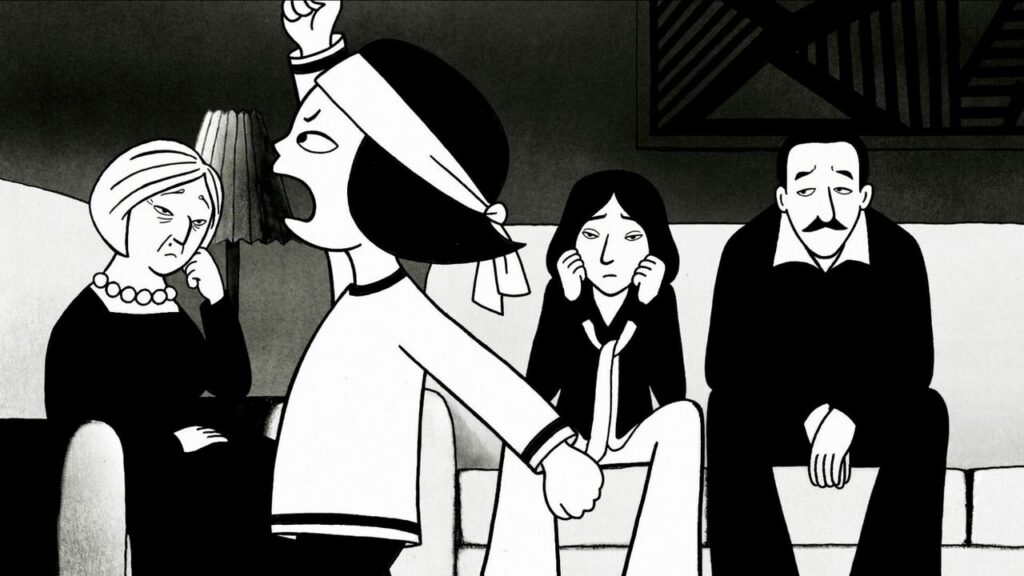 Recensione film animazione Persepolis di Marjane Satrapi