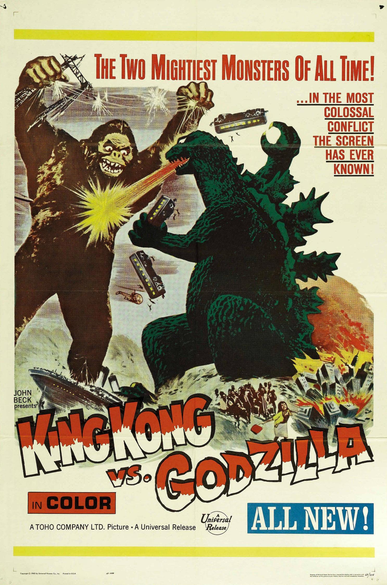 Il Trionfo di King Kong: il primo film con Godzilla