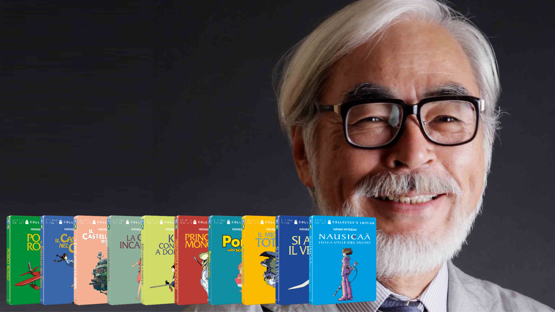 Hayao Miyazaki e Home Video: steelbook blu ray e dvd in distribuzione a maggio 2024