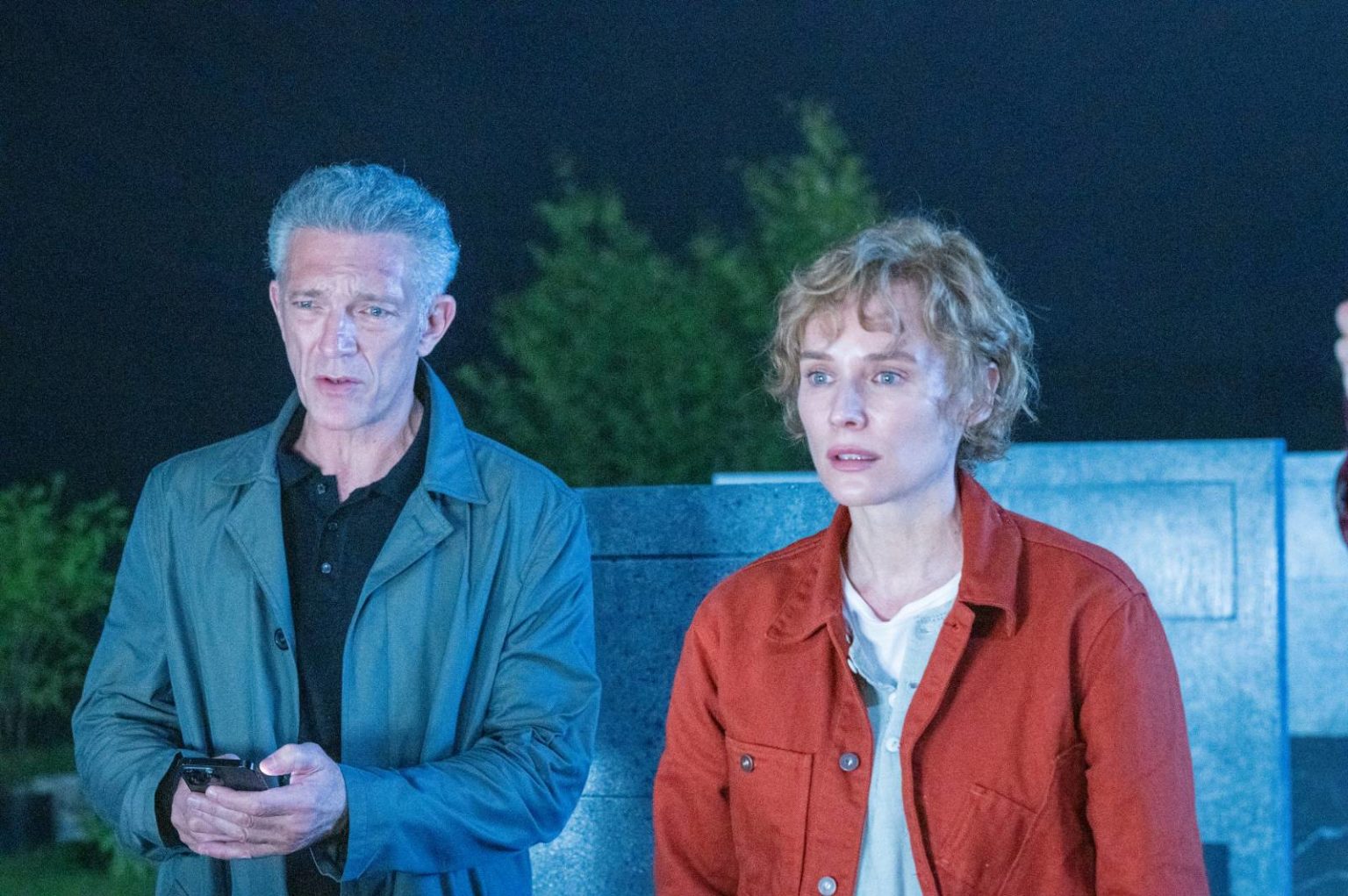 Vincent Cassel e Diane Kruger, protagonisti del nuovo film di David Cronenberg, The Shrouds