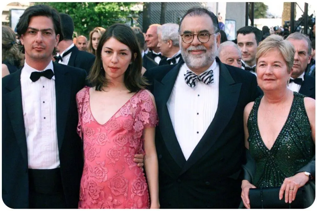 Alcuni dei membri della famiglia Coppola, una delle più importanti ed iconiche nella storia del cinema