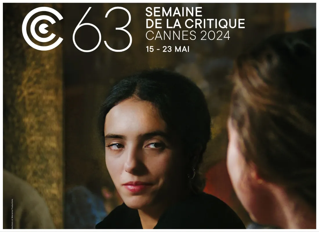 La locandina ufficiale dell'edizione 2024 della Settimana Internazionale della Critica, che si terrà in contemporanea con il 77esimo Festival di Cannes