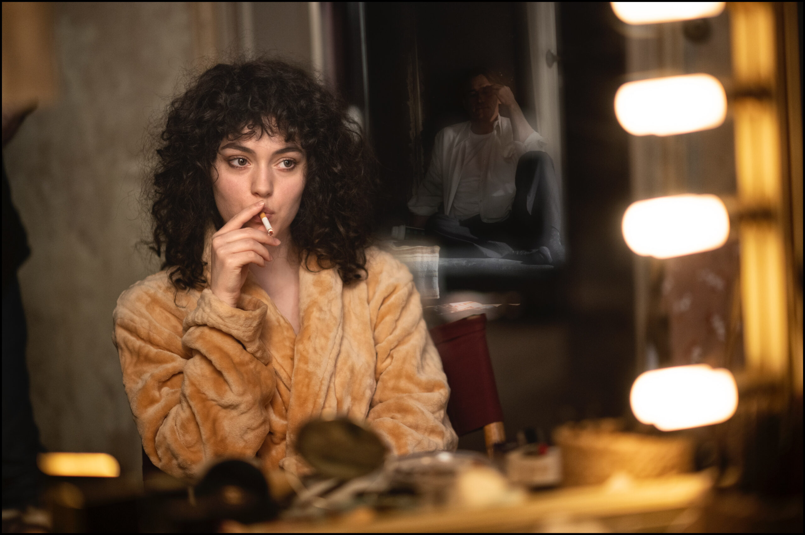 Anamaria Vartolomei in una scena di Maria, diretto da Jessica Palud e presentato a Cannes77