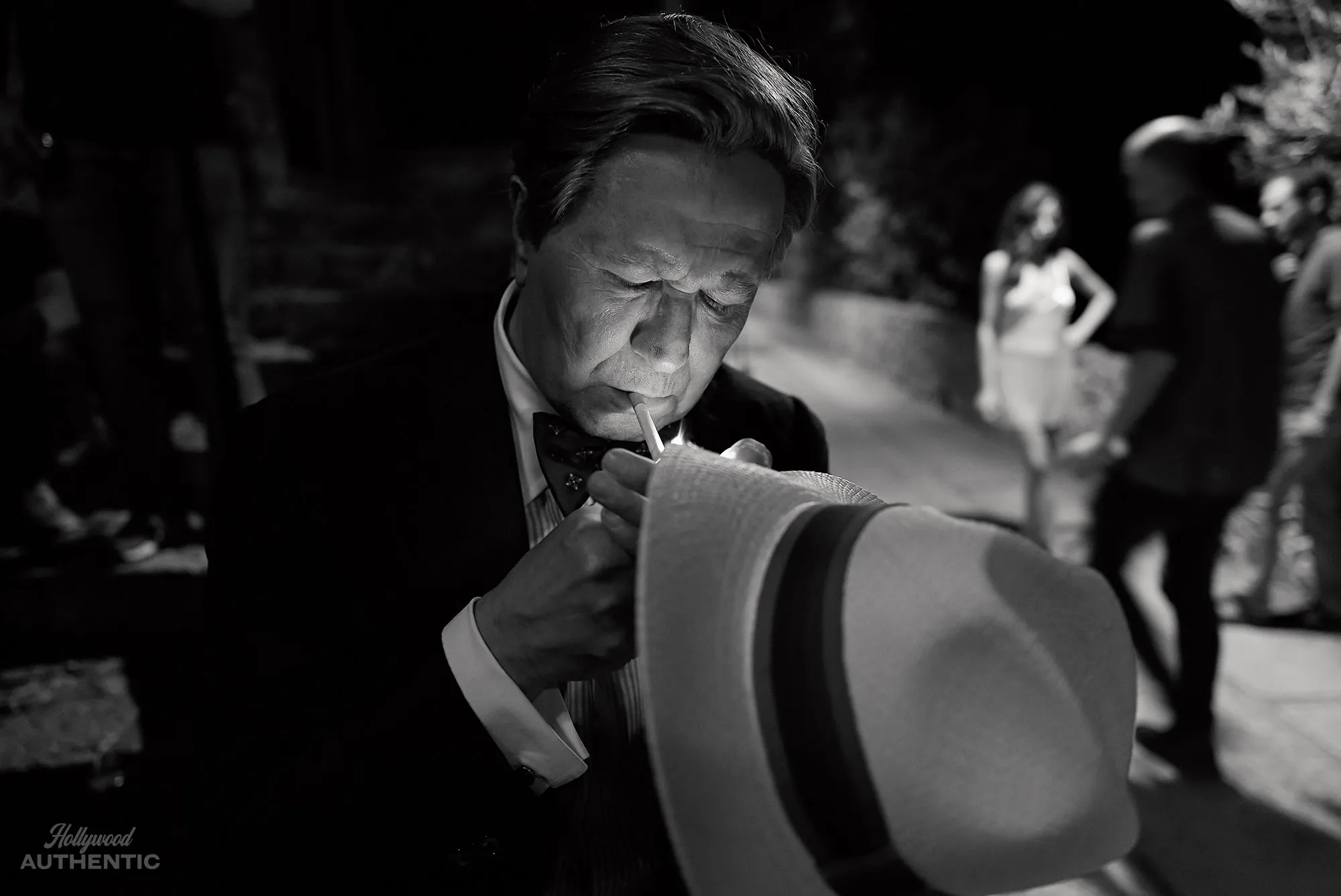 Gary Oldman in una scena di Parthenope, il nuovo film di Paolo Sorrentino a Cannes77