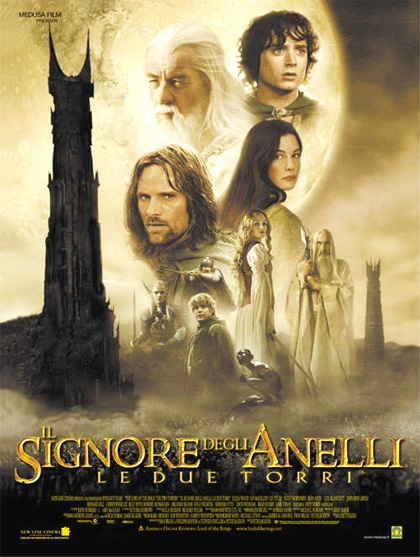 Il Signore degli Anelli - Le due torri locandina del film