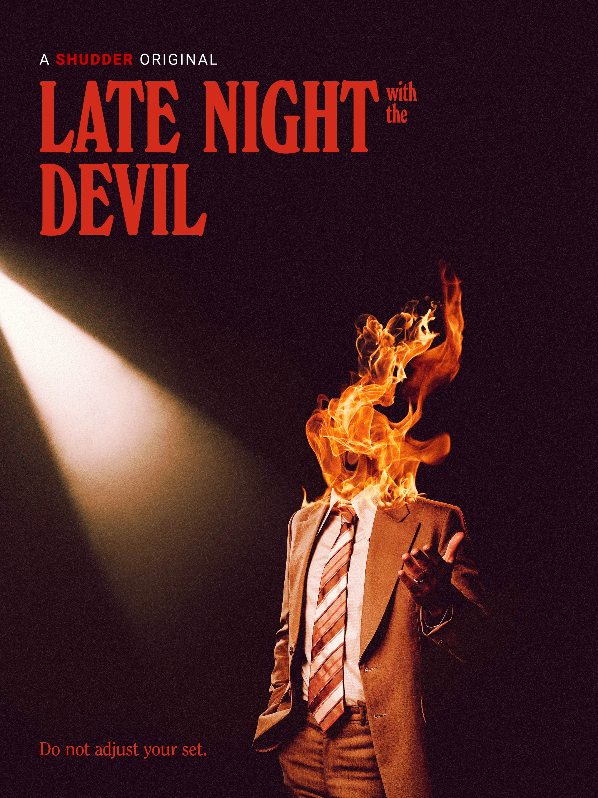 La locandina del film horror Late night with the Devil