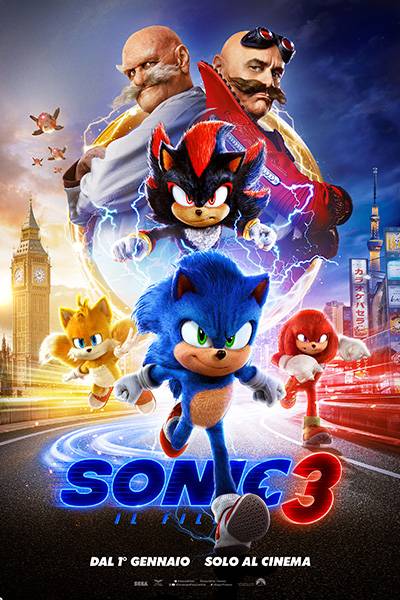 La recensione di Sonic - Il film 3, con le voci di Idris Elba e Keanu Reeves