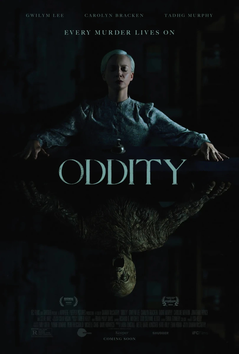 Locandina del film horror Shudder Oddity