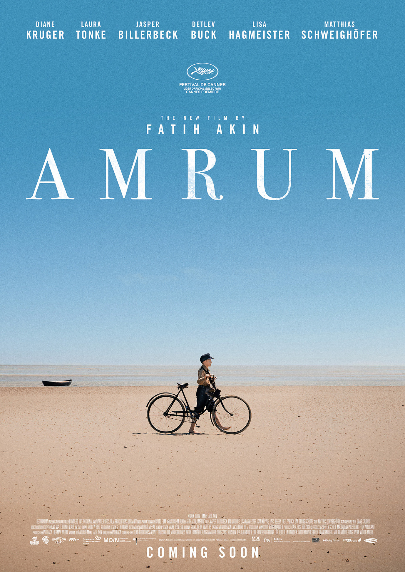 La locandina ufficiale del nuovo film di Fatih Akin, Amrum