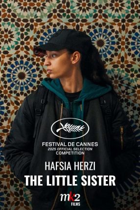La locandina del nuovo film di Hafsia Herzi, La Petite Dernière