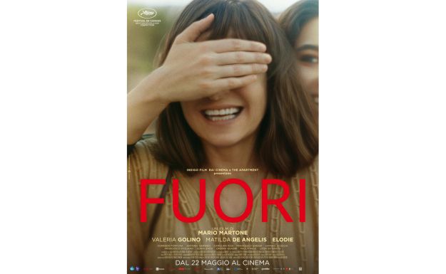 La locandina ufficiale del nuovo film di Mario Martone, Fuori