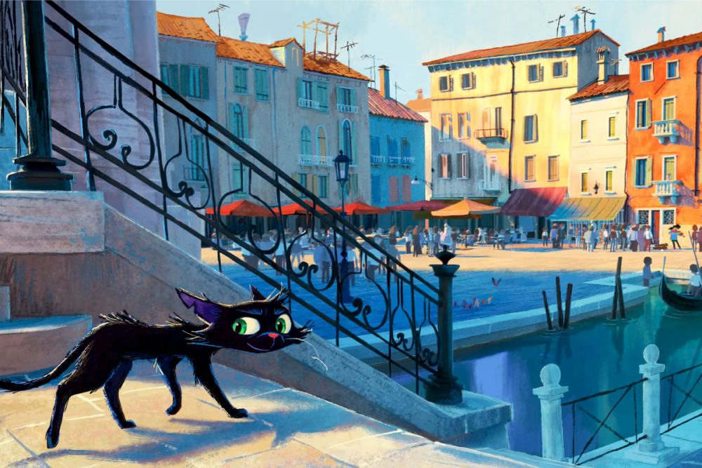 Gatto: Pixar annuncia il nuovo film di Enrico Casarosa ambientato a Venezia