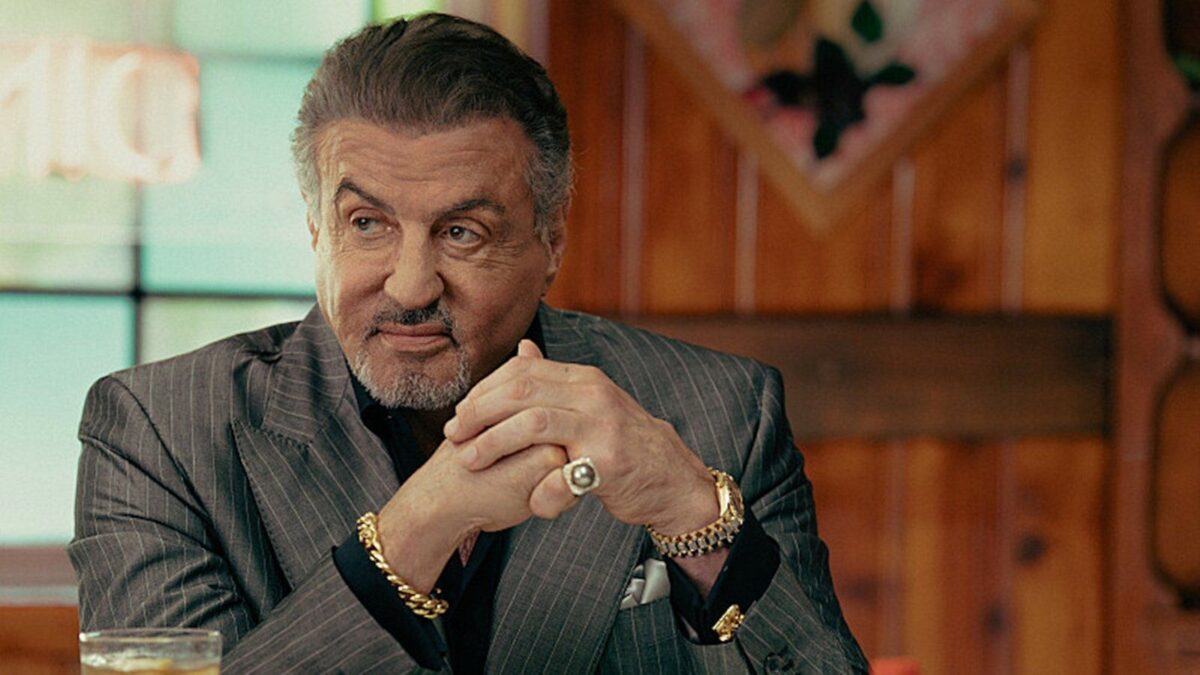 Sylvester Stallone in una scena di Tulsa King