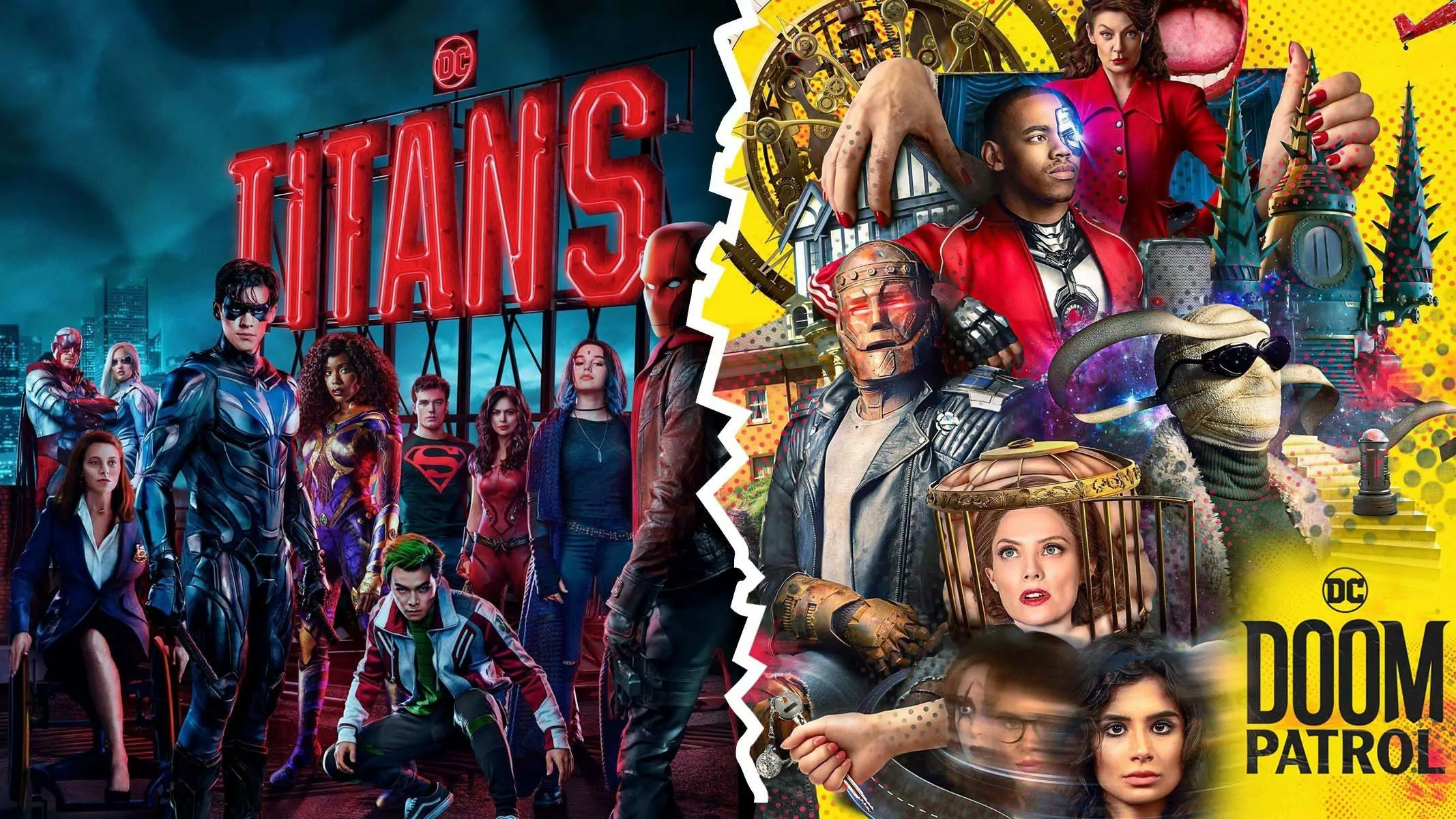 Doom Patrol Titans cancellate
