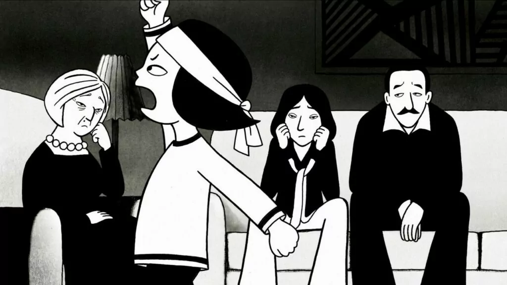 Recensione film animazione Persepolis di Marjane Satrapi