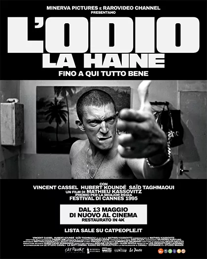 La condina de L'odio, il film di Mathieu Kassovitz con Vincent Garrell