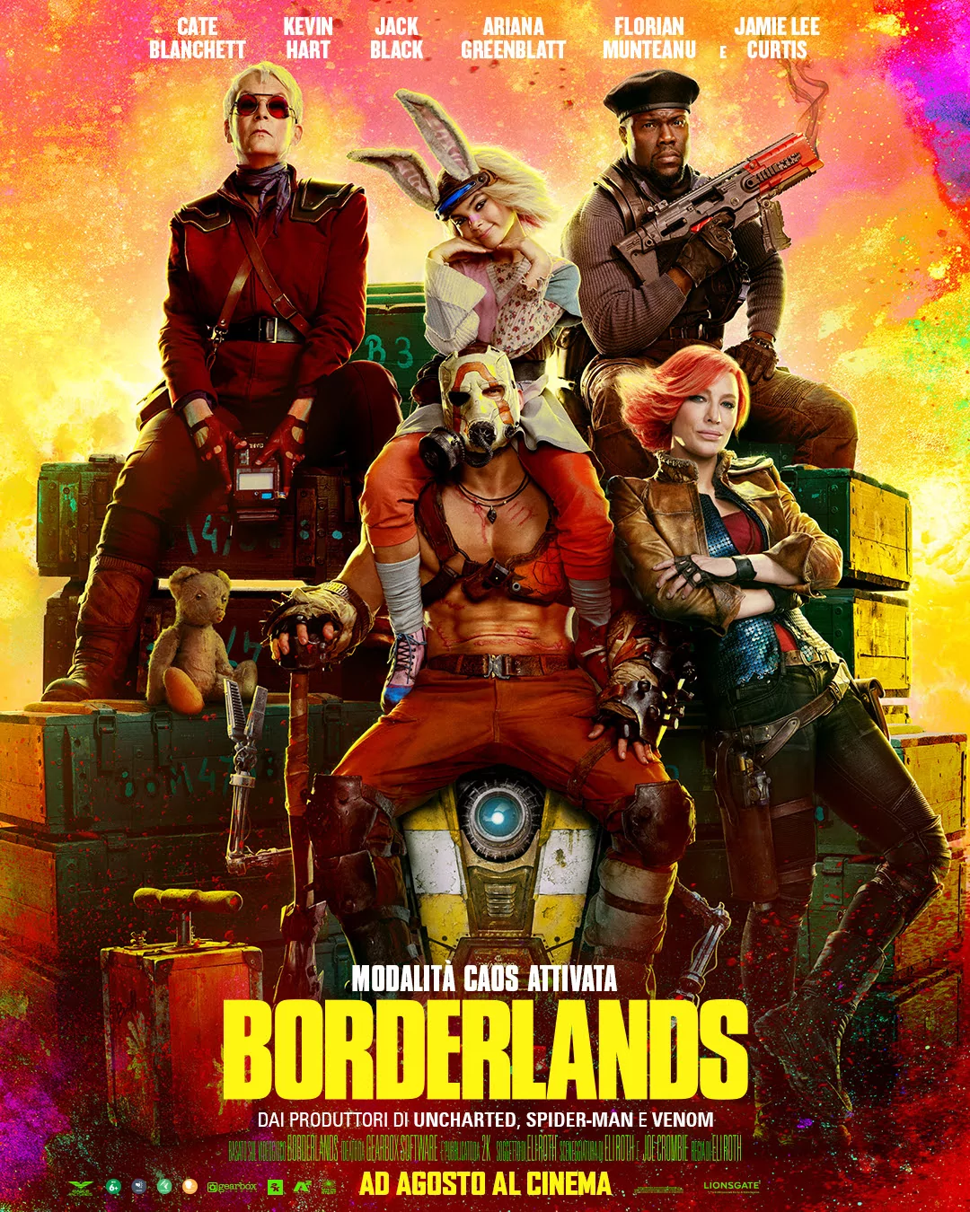 Locandina Borderlands film con Cate Blanchett
