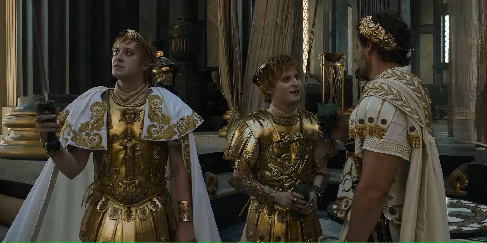 Tutte le informazioni sui personaggi di Caracalla e Geta, gli imperatori presenti ne Il gladiatore II