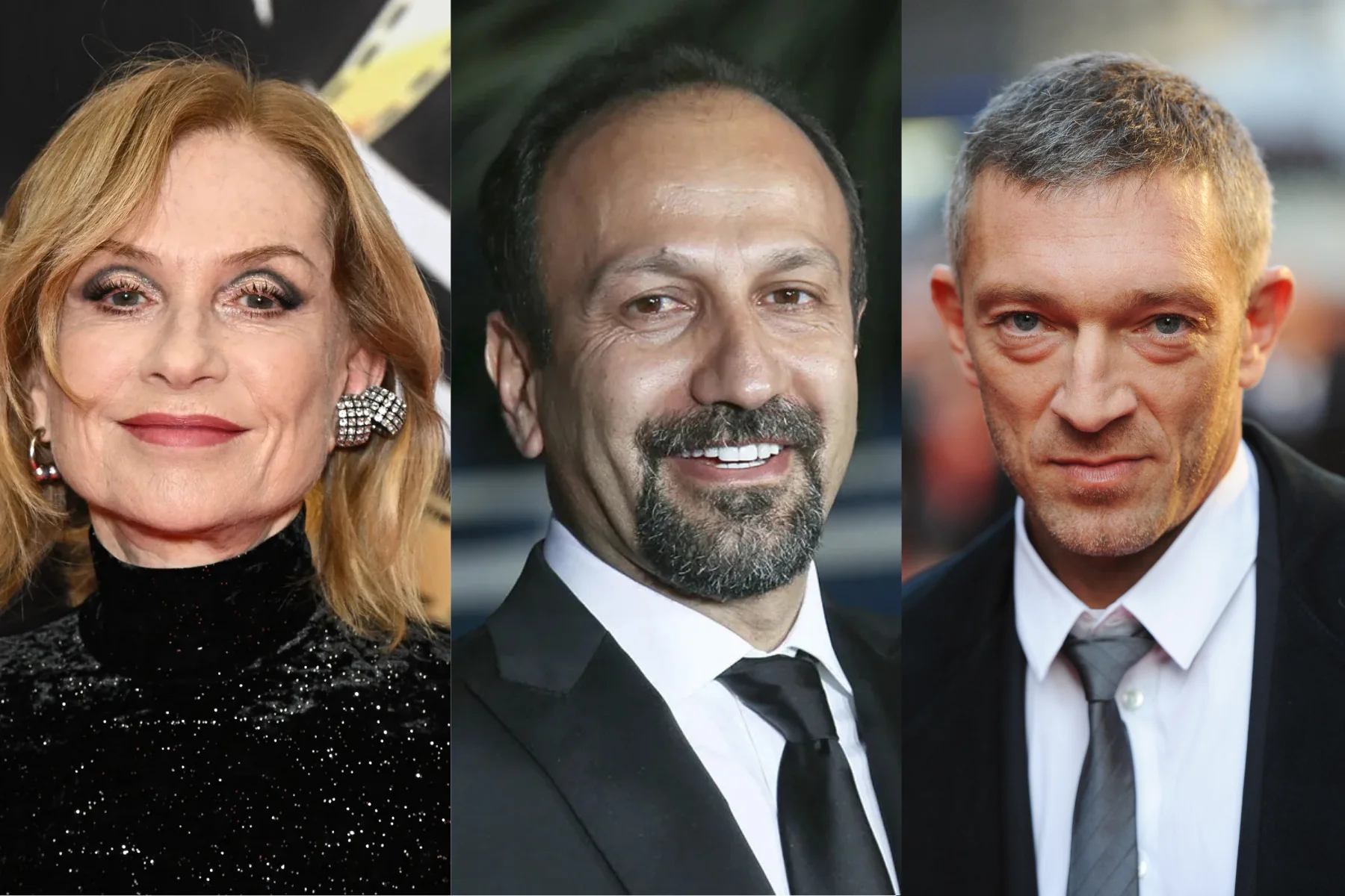 Isabelle Huppert e Vincent Cassel in Parallel Tales, il nuovo film di Asghar Farhadi